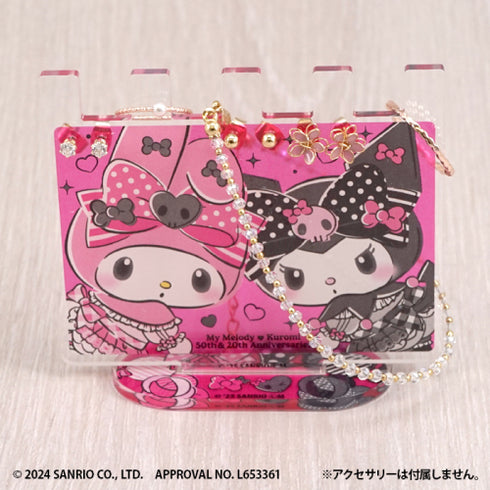 『サンリオキャラクターズ』My Melody 50th & Kuromi 20th Anniversaries アクリルアクセサリースタンド BOX